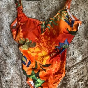 FIT SYSTEM NWT TROPICAL SUIT, SZ16, VIBRANT AND COLORFUL, SLIMMING, SUPPORT&NEW